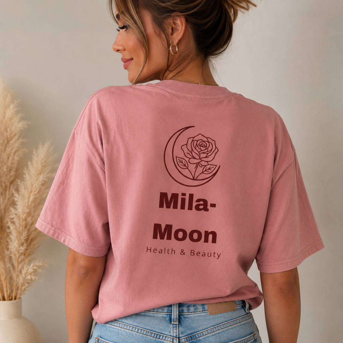 T-shirt met korte mouwen.